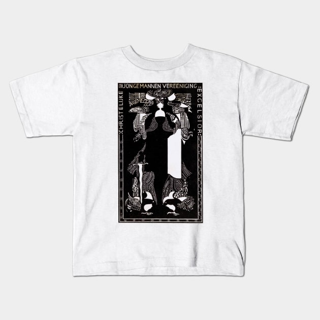 Bookplate for the Young Men's Christian Association Kids T-Shirt by UndiscoveredWonders